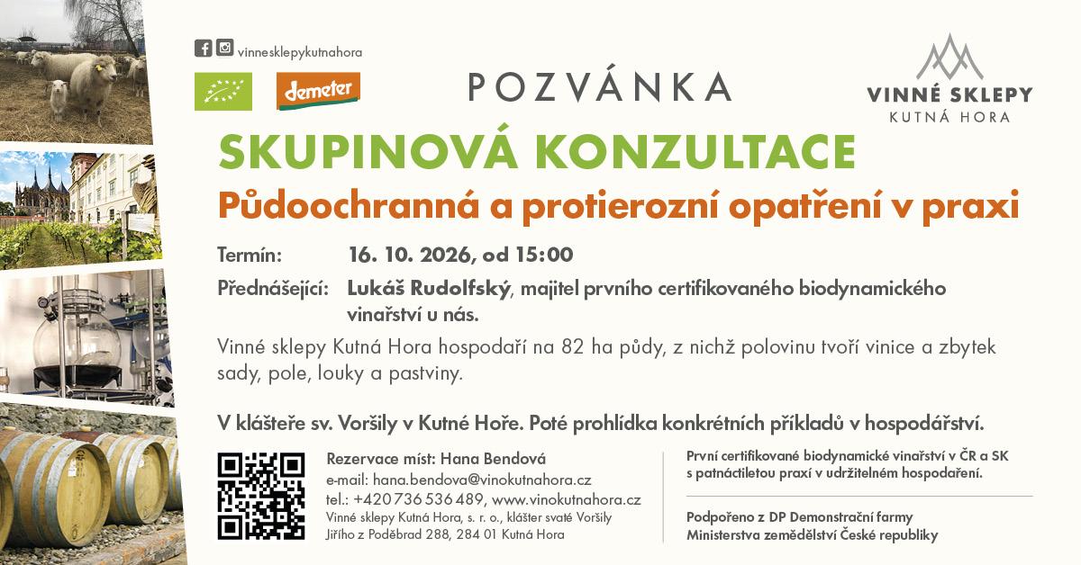 Vzdělávání pro profesionální zemědělce - PŮDOOCHRANNÁ A PROTIEROZNÍ OPATŘENÍ V PRAXI