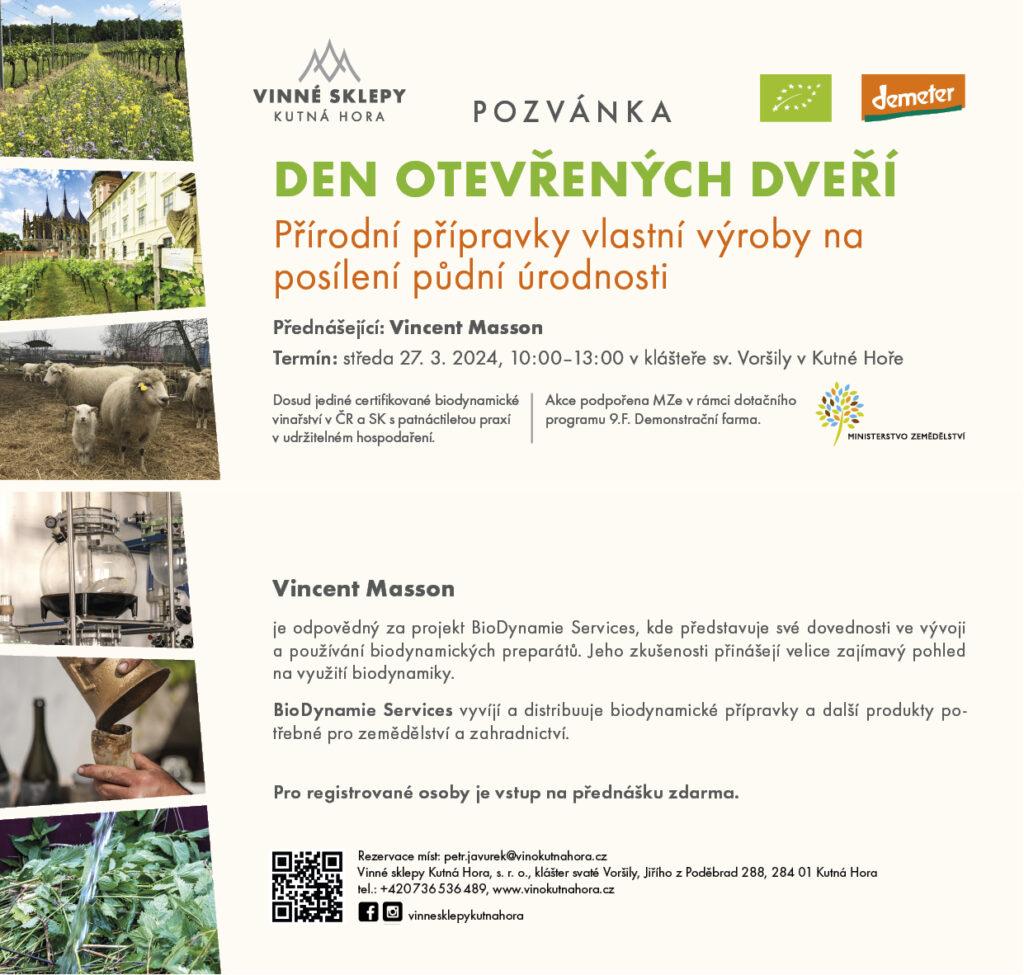 Den otevřených dveří - přírodní přípravky vlastní výroby na posílení půdní úrodnosti