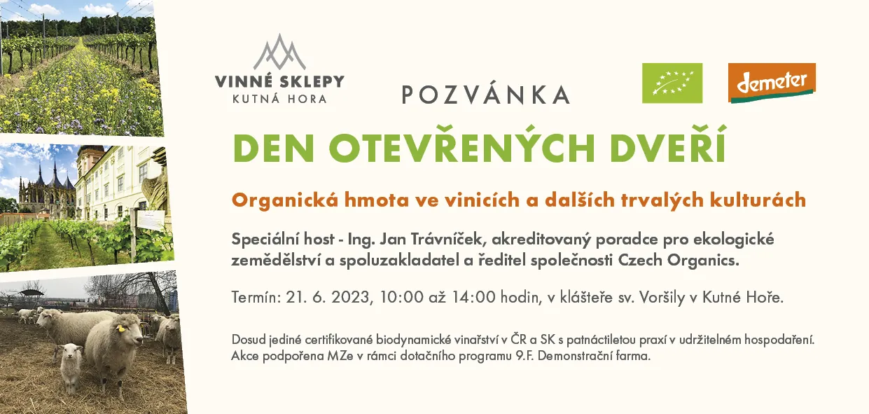 Přečtete si více ze článku DEN OTEVŘENÝCH DVEŘÍ – Organická hmota ve vinicích a dalších trvalých kulturách